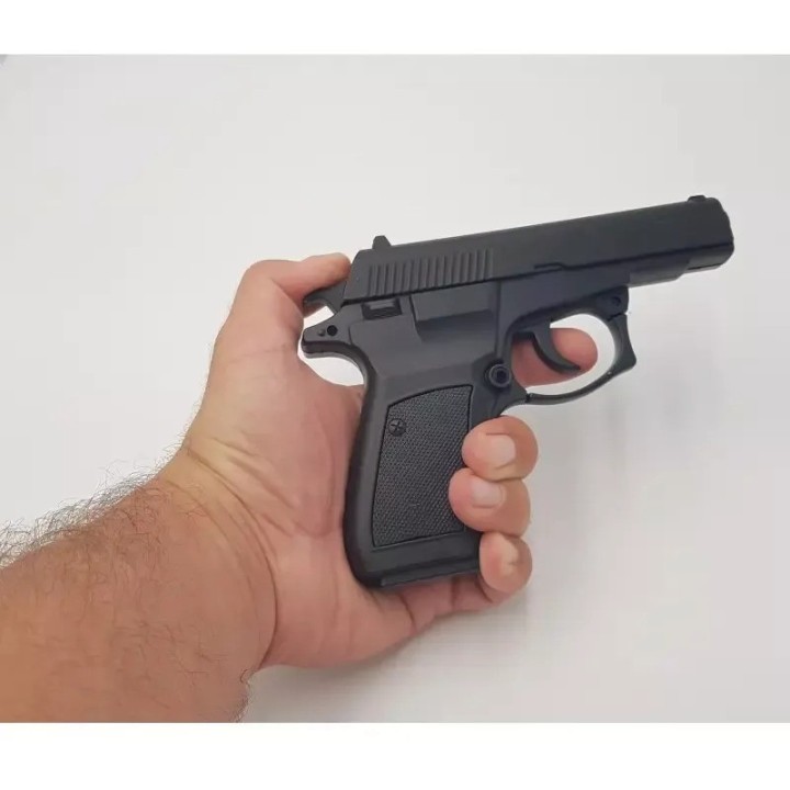 Bricheta Pistol Tip Revolver, Arma CZ 83 Calibru 7.65mm, Negru, Marime Naturala scara 1 la 1