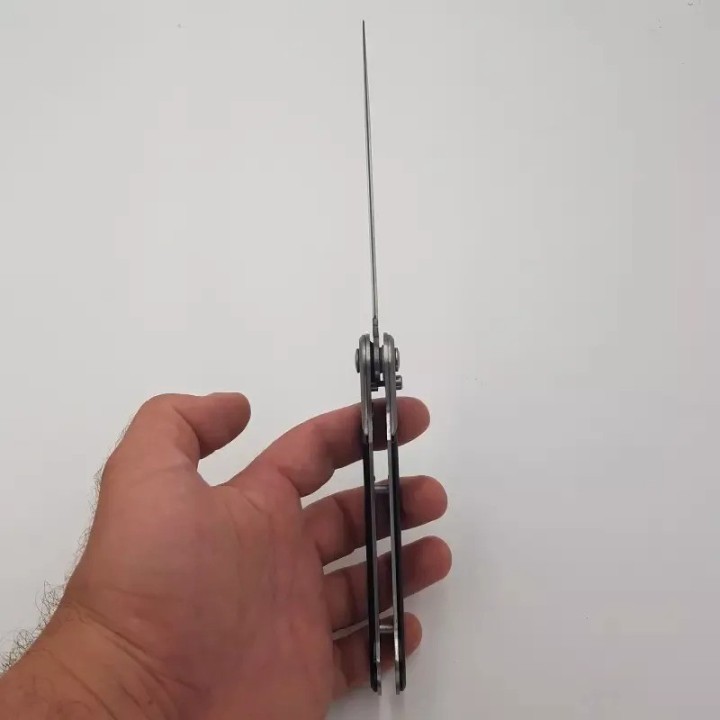 Cutit briceag automat buton, Dalimag, 26 cm, 5 cercuri, cutie