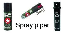 Spray piper